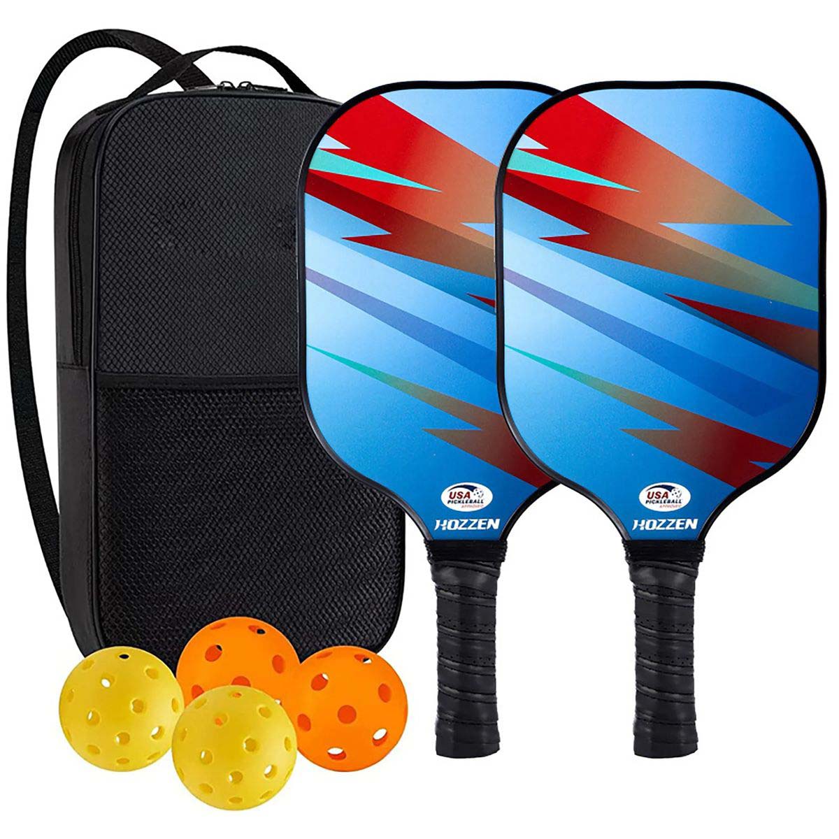 Fiberglass Pickleball Set for Training and Games 34