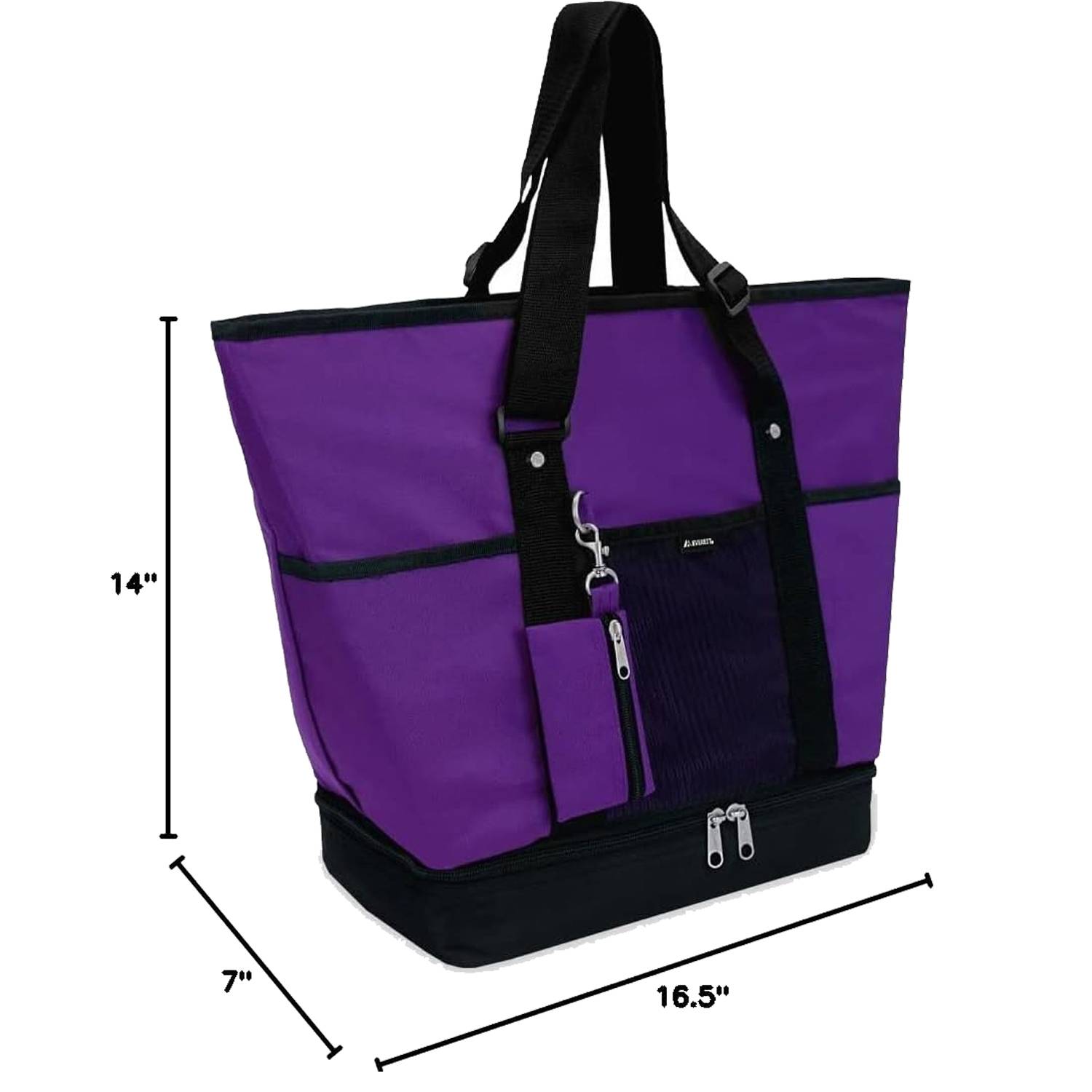 Waterproof Oxford Travel Tote Bag w/ Coin Purse 5