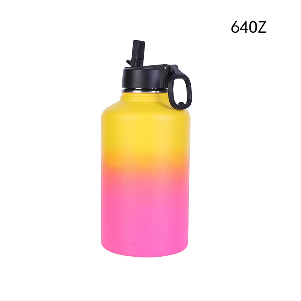 64Oz Sports Outdoor Stainless Steel Thermos Cup, custom water bottle with logo imprint 6