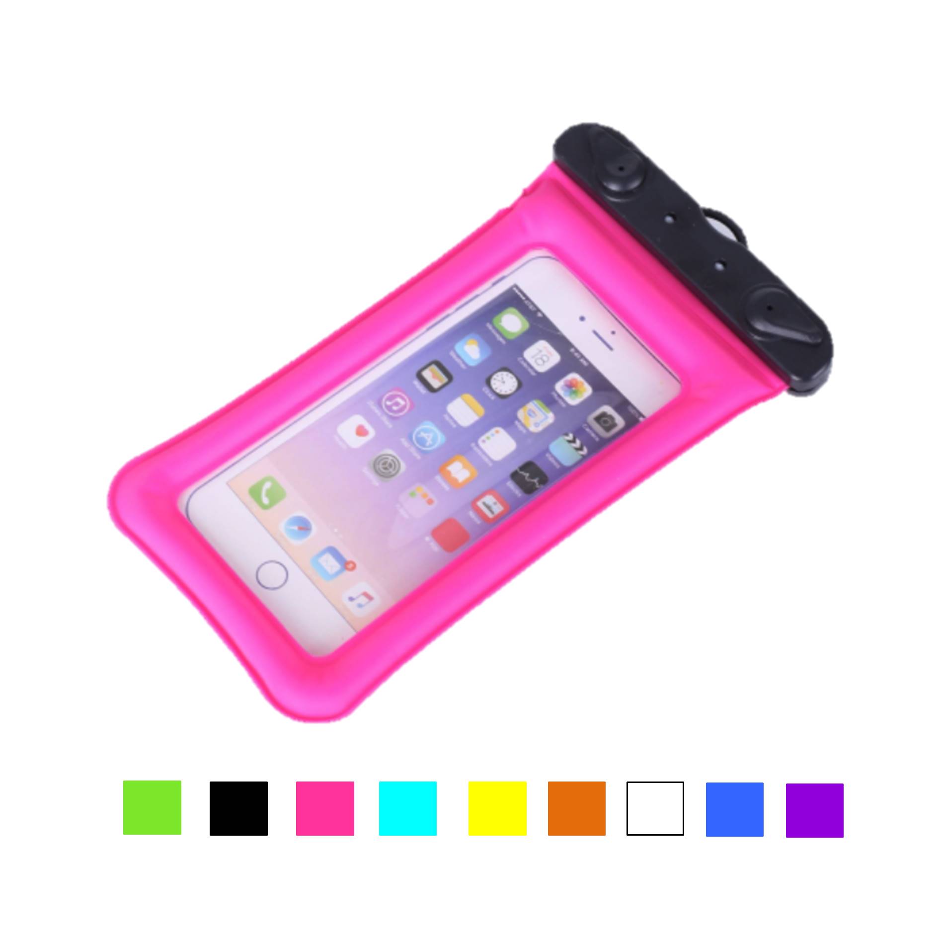 Waterproof Inflatable Float Phone Bag 1