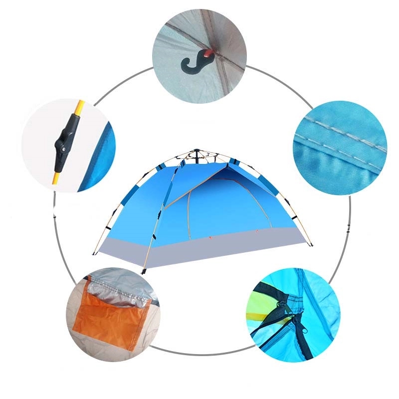 Pop Up Tent Family Camping Tent 2