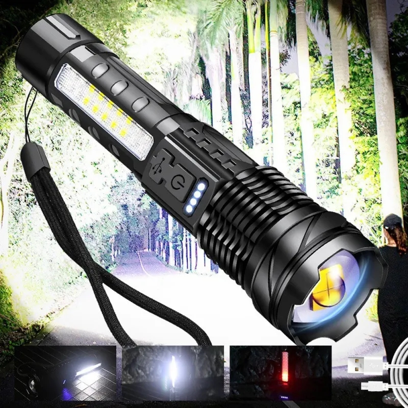 Vehicle-Mounted Portable Strong Light Flashlight 4