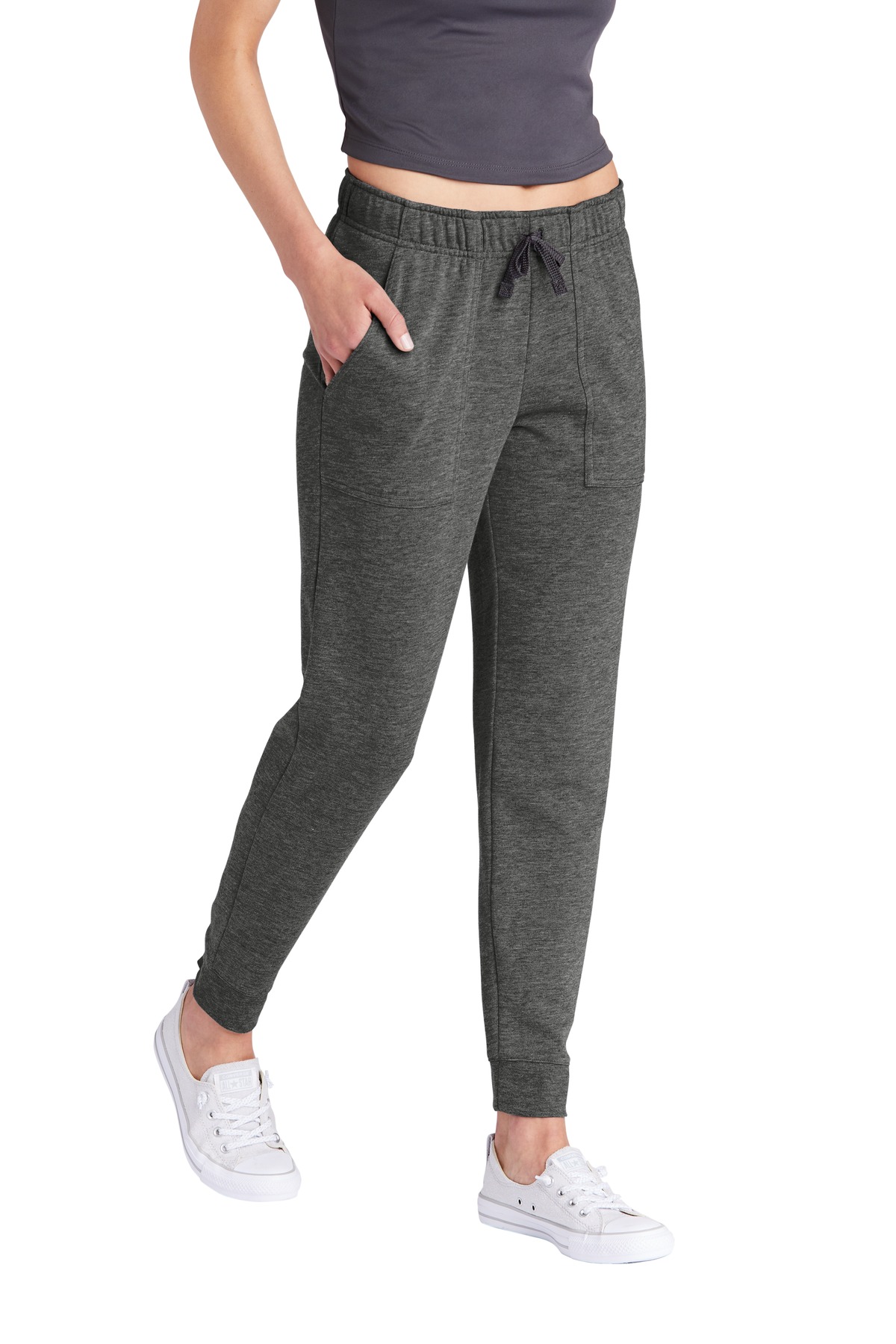 Sport-Tek Women's PosiCharge Tri-Blend Wicking Fleece Jogger LST299 11