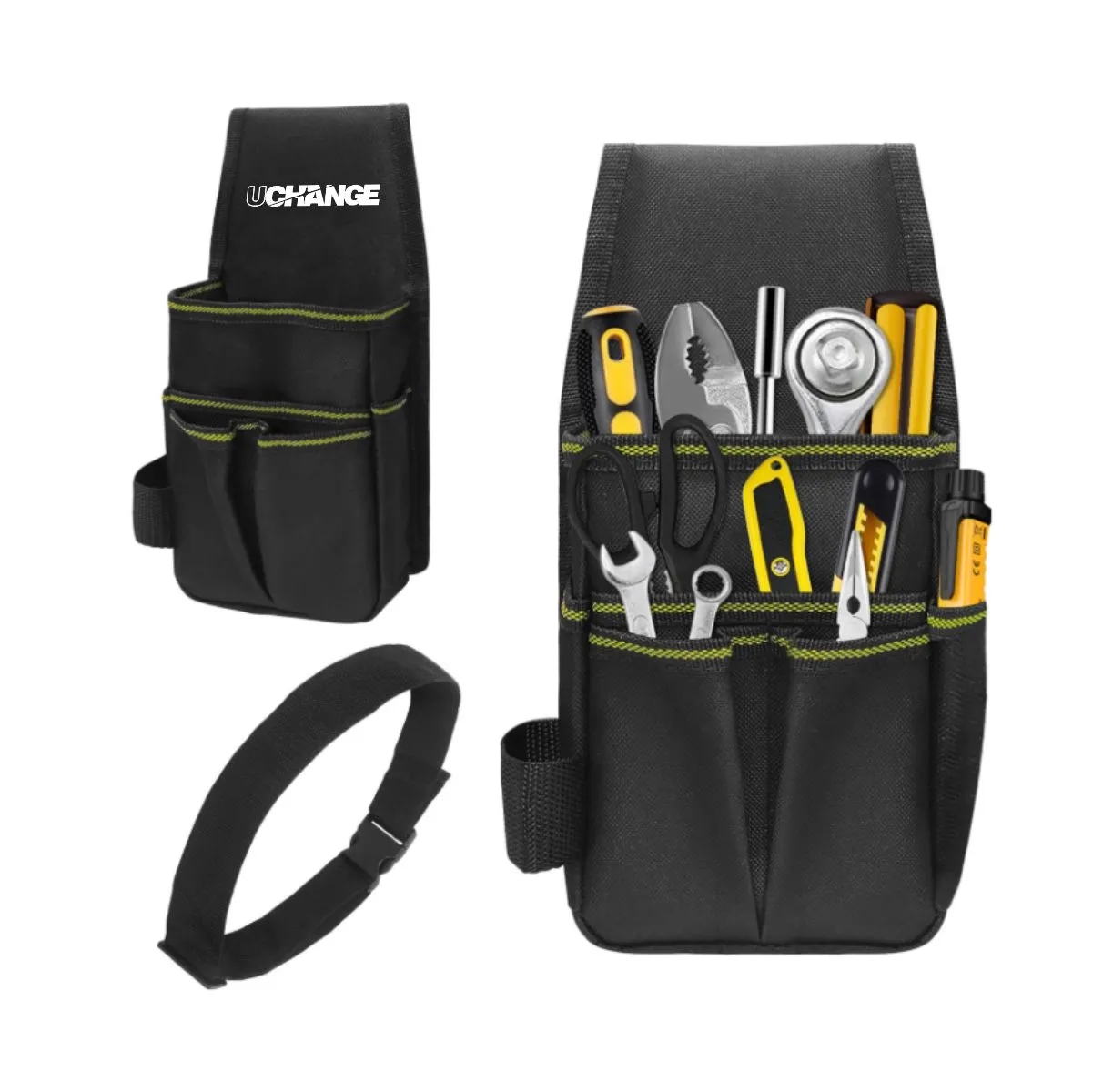 Heavy Duty Adjustable Tool Pouch Belt Waist Bags 7
