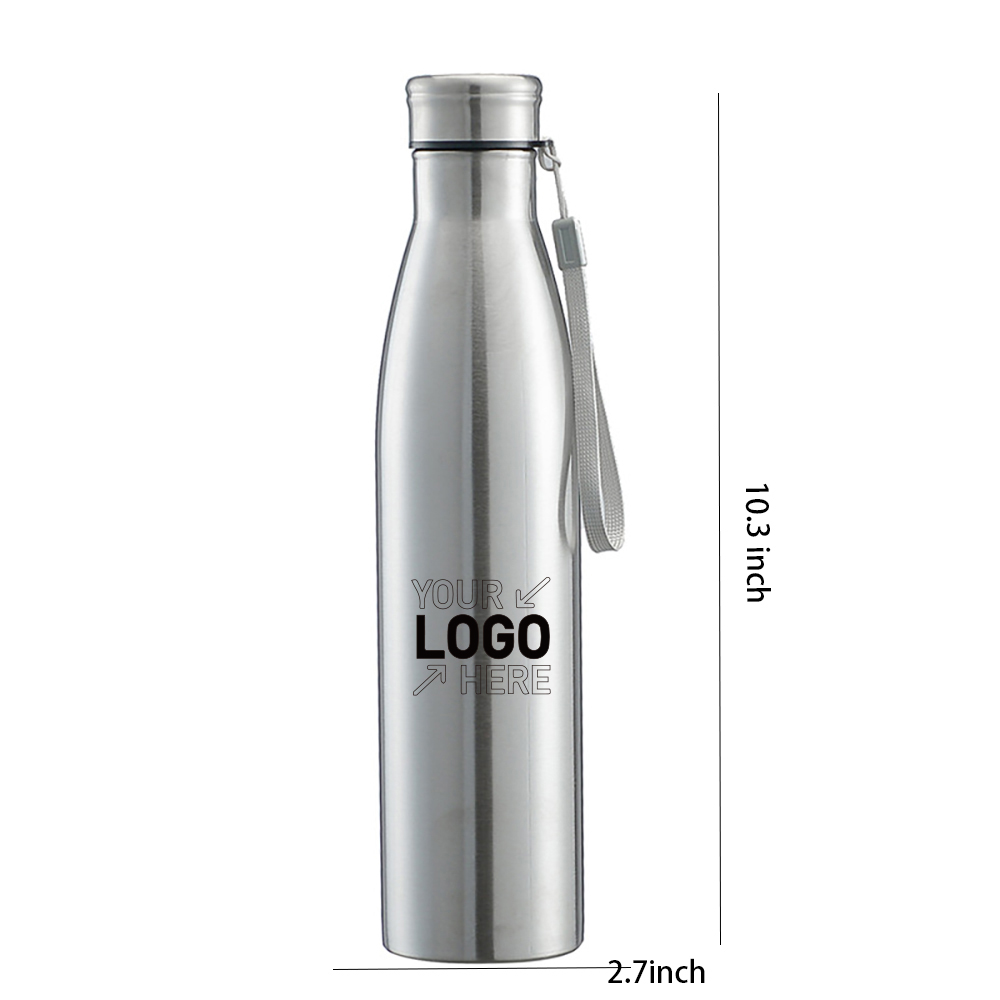304 stainless steel portable water cup, custom water bottle with logo imprint 4