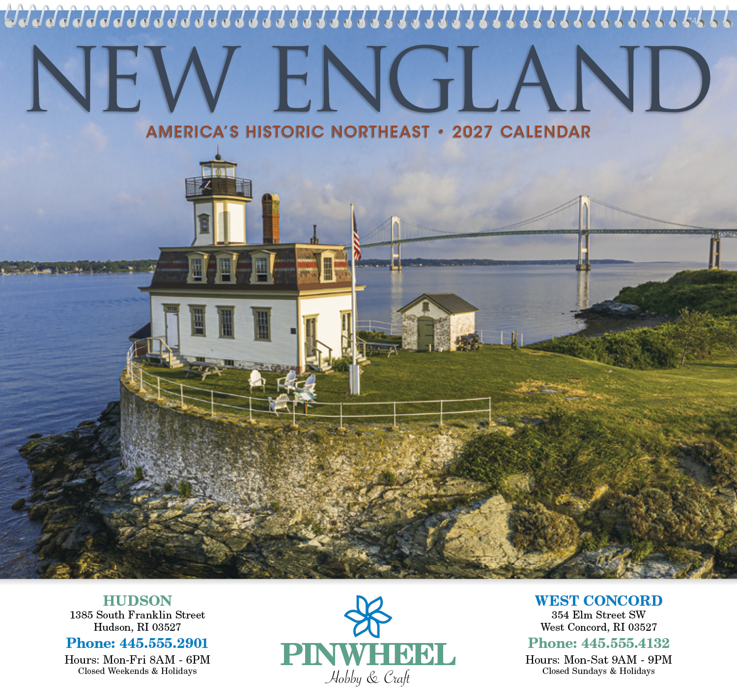 Triumph® Calendars New England Calendar 36