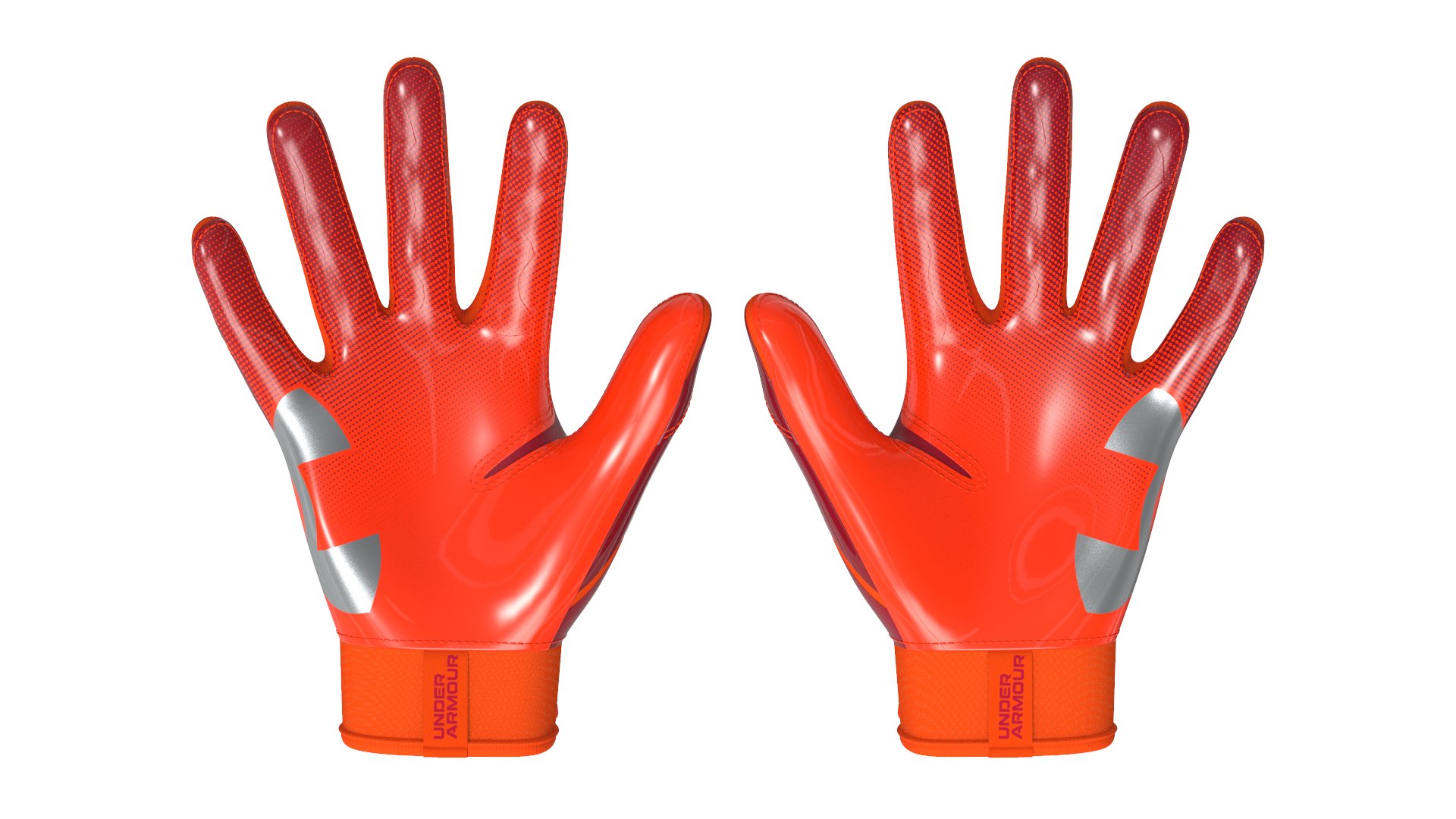 UA Blur Kids' Football Gloves 6