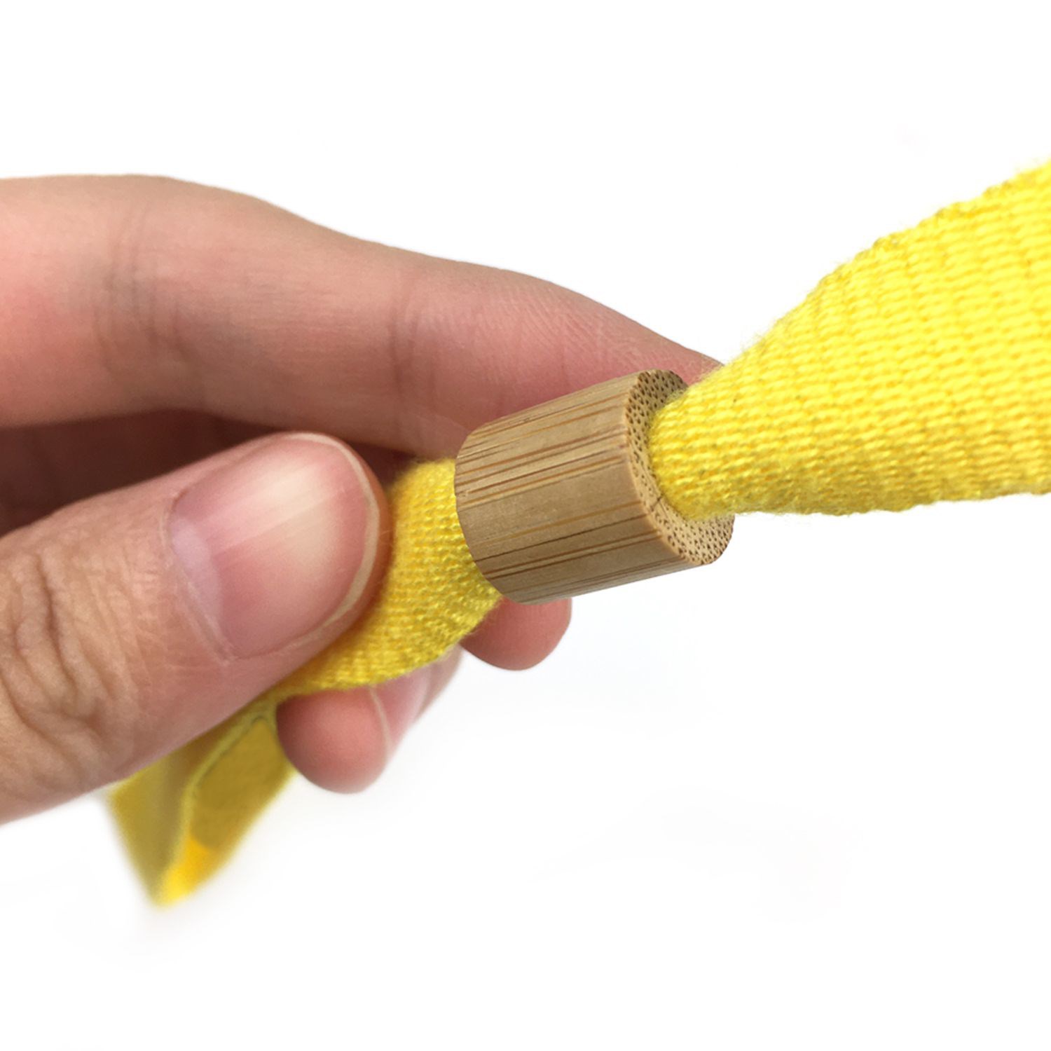 1/2" Eco-friendly Bamboo Two-way Lock Reusable Event Wristbands 5