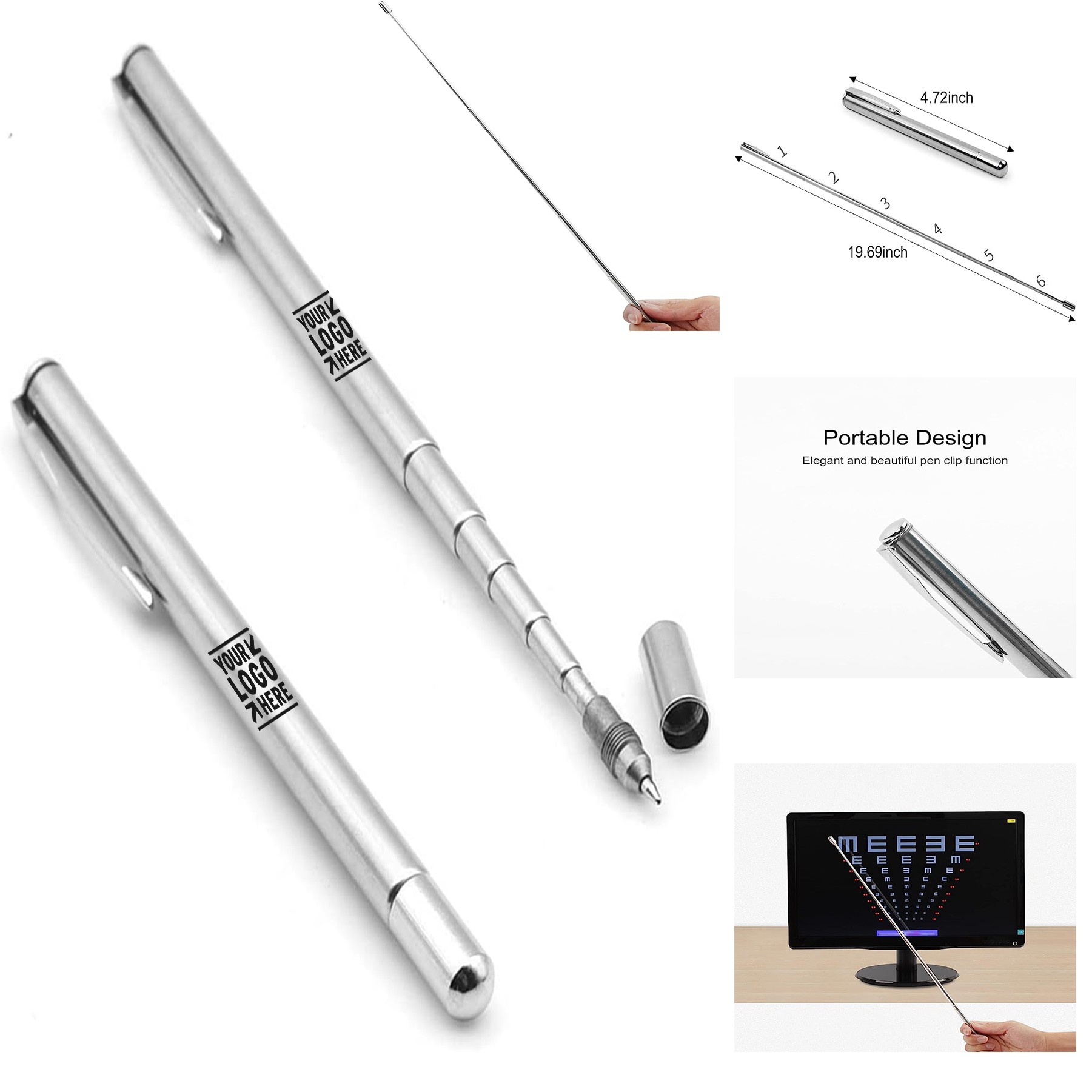 2 in 1 Ballpoint Pen Presentation Pointer 1