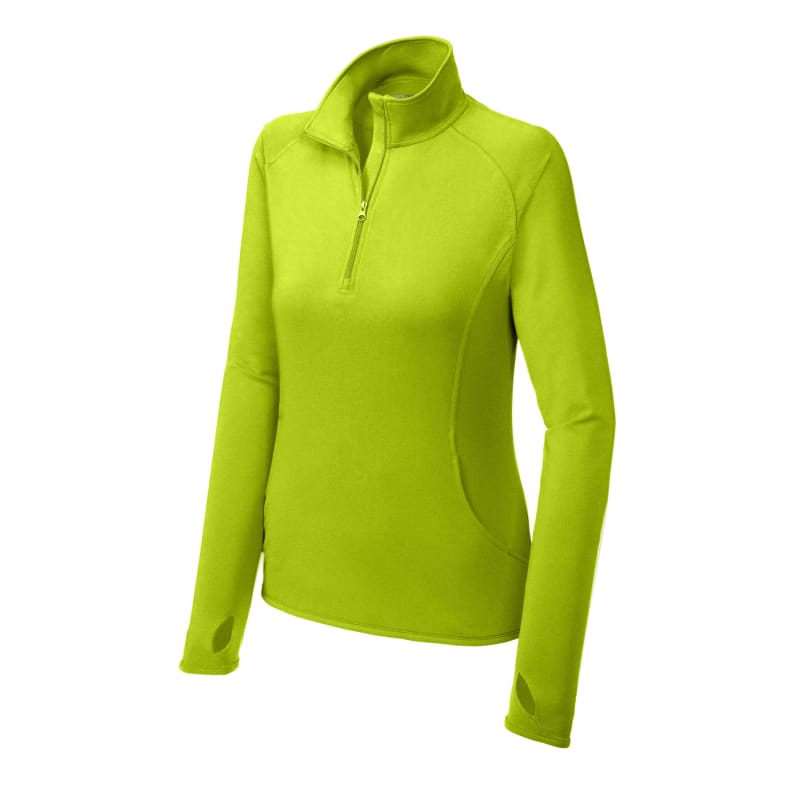 Sport-Tek Women's Sport-Wick Stretch 1/4-Zip Pullover. 85