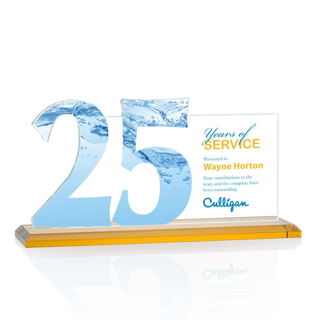 Hazelton VividPrint™ Award - Amber 3