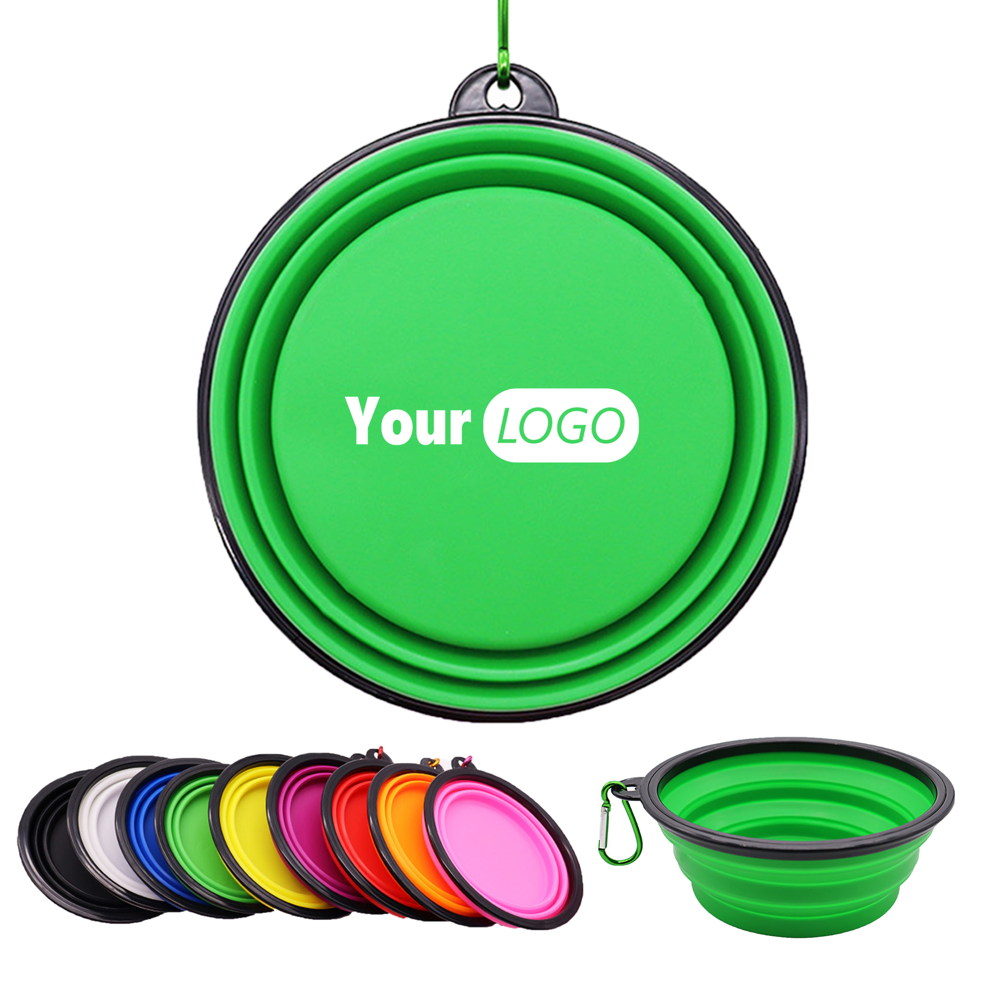 Portable Collapsible Silicone Pet Bowl 2