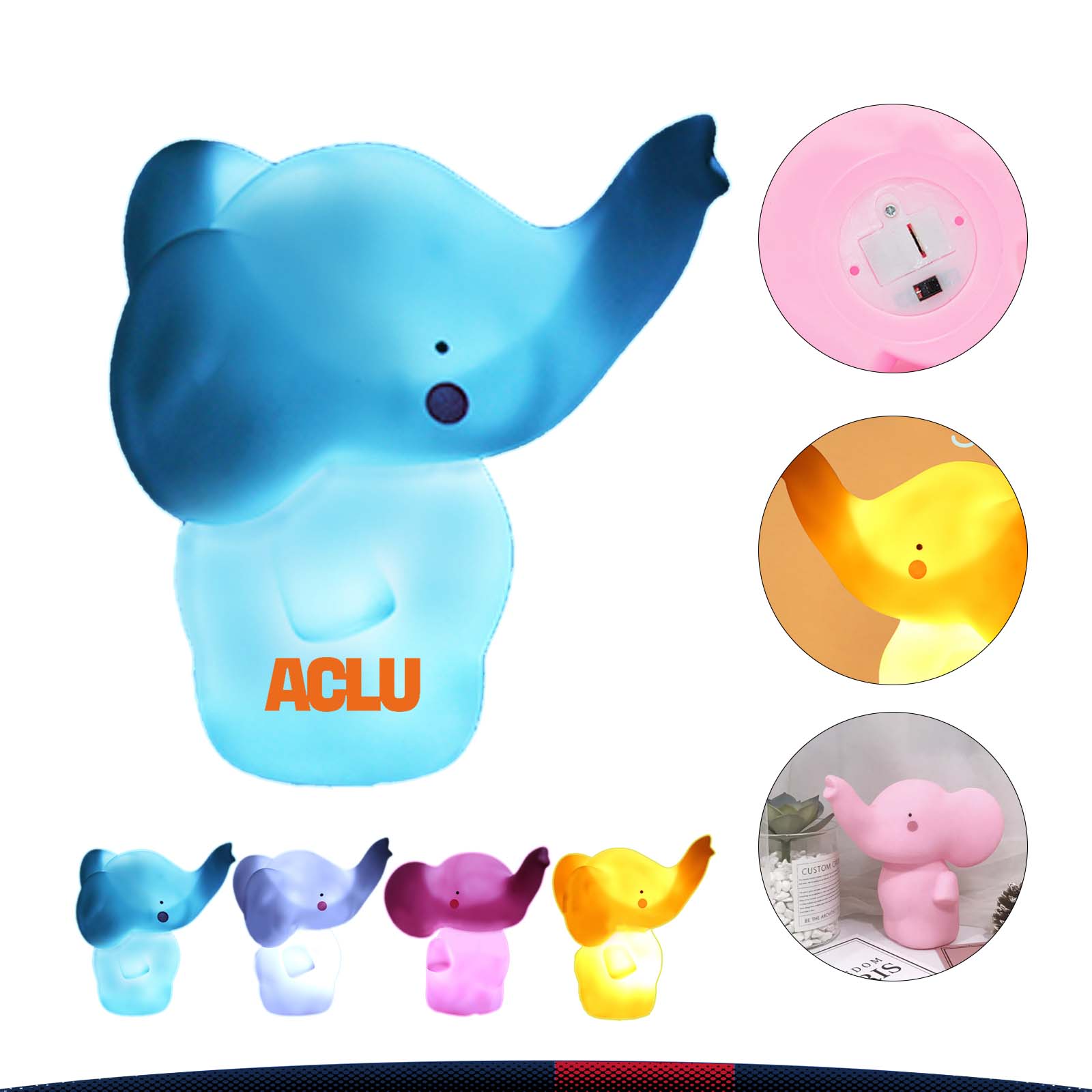 Elephant LED Night Light 4