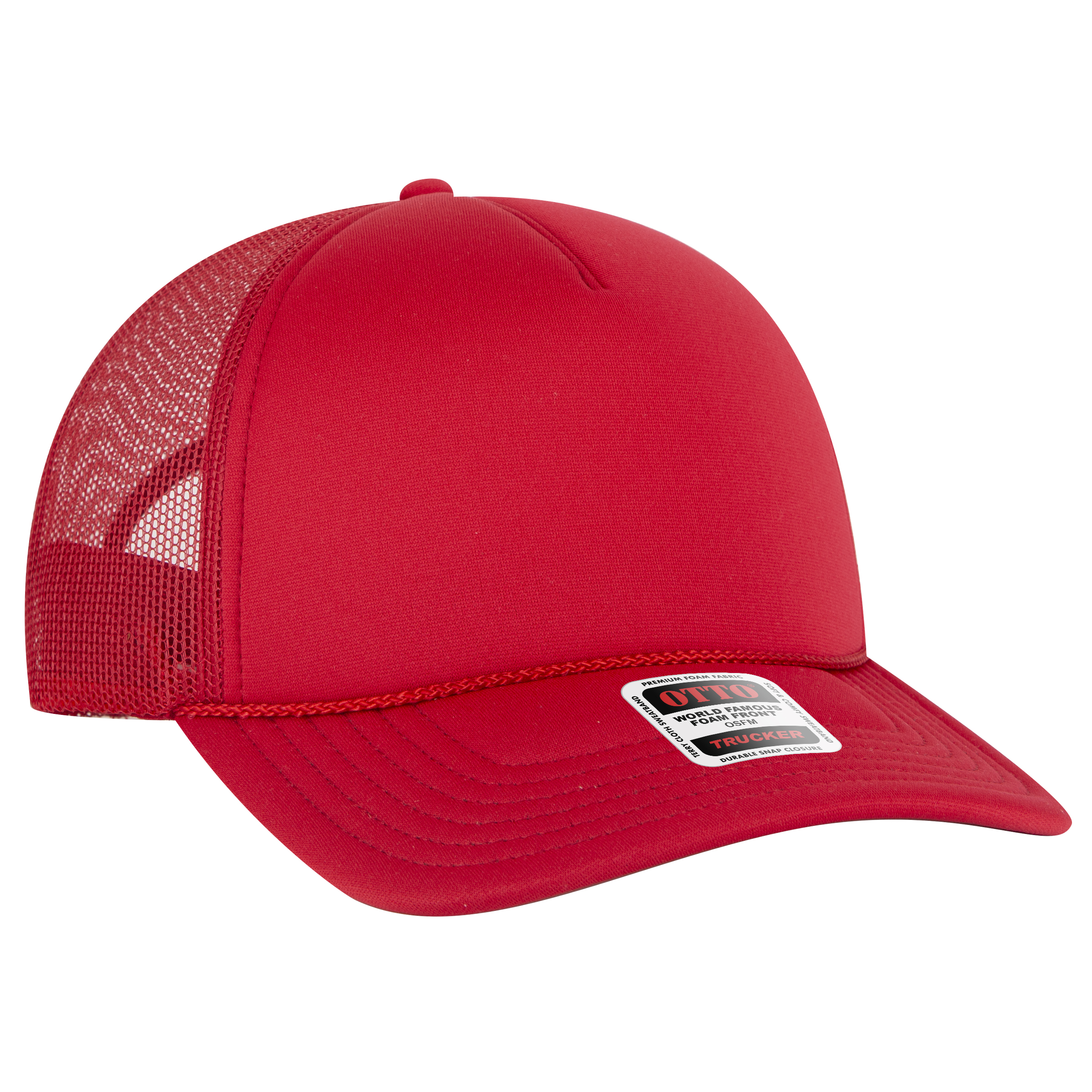OTTO CAP® 5 Panel Low Profile Mesh Back Trucker Hat 2
