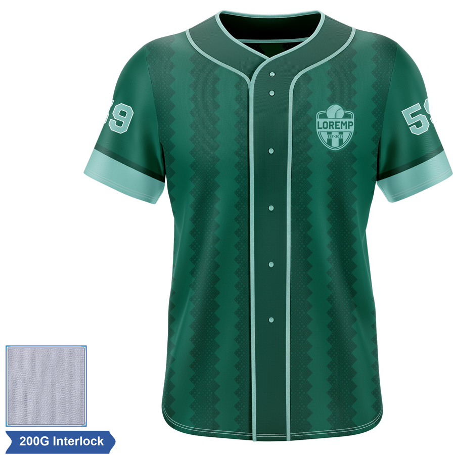 Rush - Men's & Kids' Sublimation Full Button Baseball Jersey 2