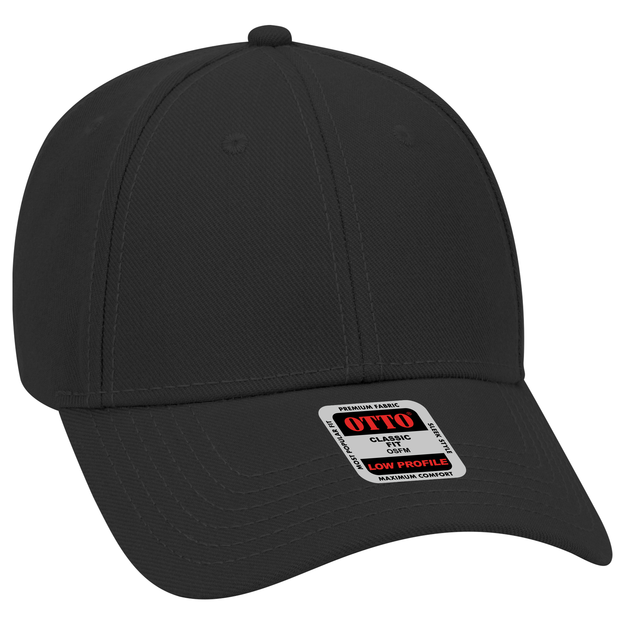 OTTO CAP® 6 Panel Low Profile Baseball Cap 17