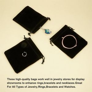 Velvet Jewelry Pouches Bags 2
