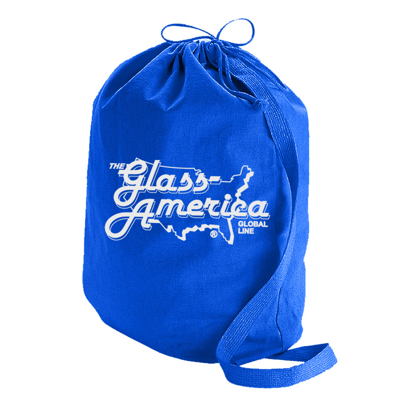 Canvas Drawstring Laundry Bag - Large Natural 6