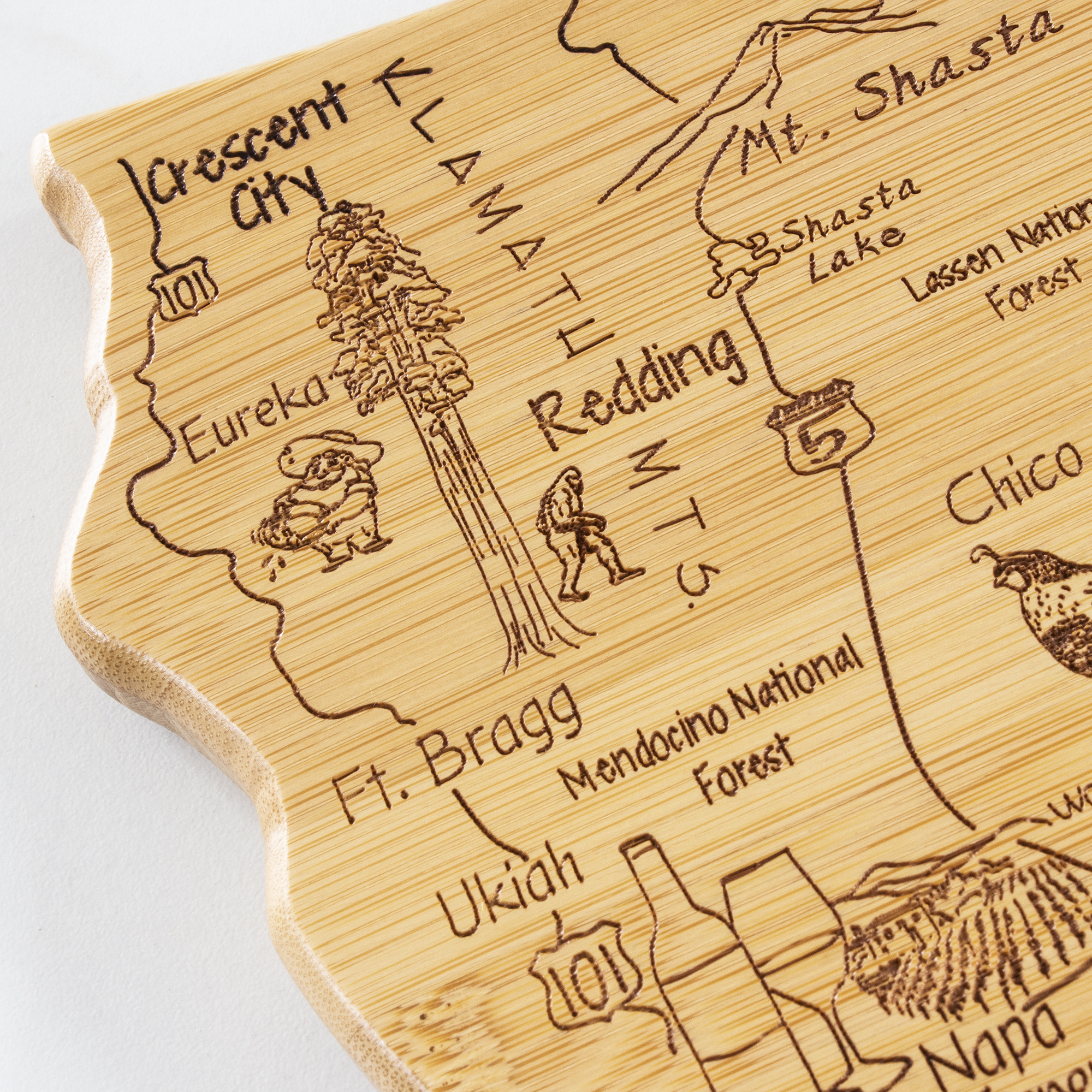 Destination California Cutting & Serving Board 6