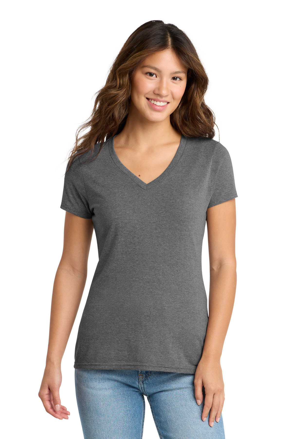 Port & Co Women's Tri-Blend V-Neck Tee. LPC330V 44