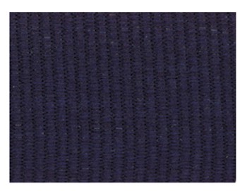 Solid Navy Blue "V" Neck Ribbon with Clip, 7/8" wide 2