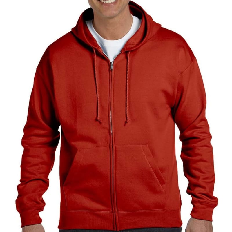 Hanes 7.8 Oz. ComfortBlend® EcoSmart® 50/50 Full-Zip Hoo 4