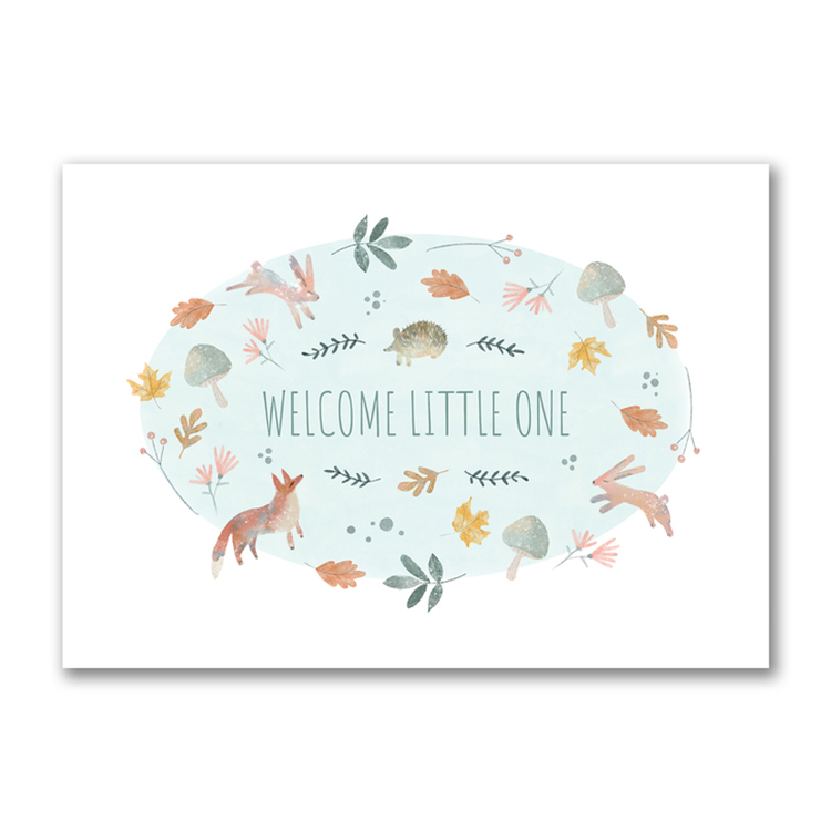 Woodland Welcome Card 1