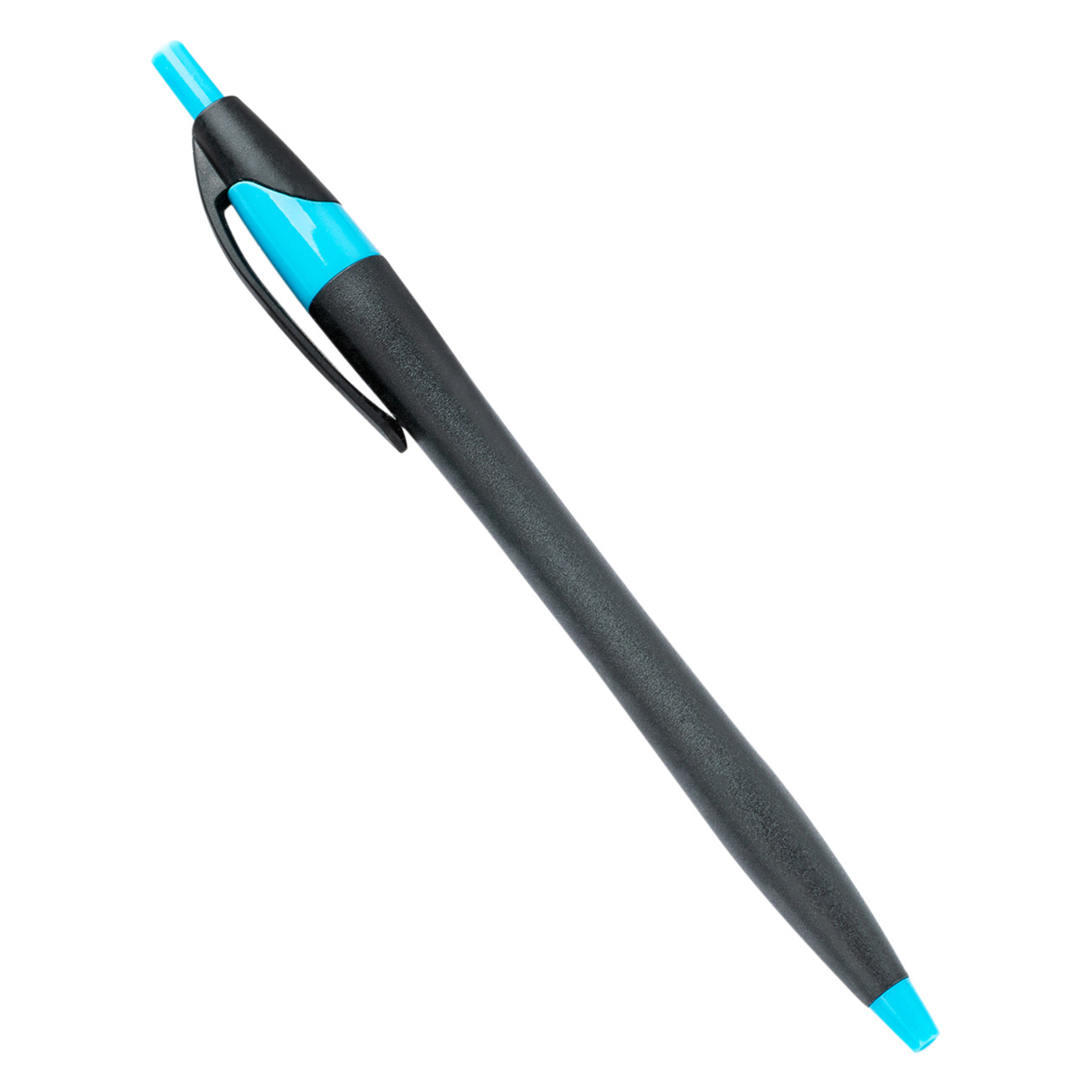 Plastic Matte Multi-Color Press Ballpoint Pen 5