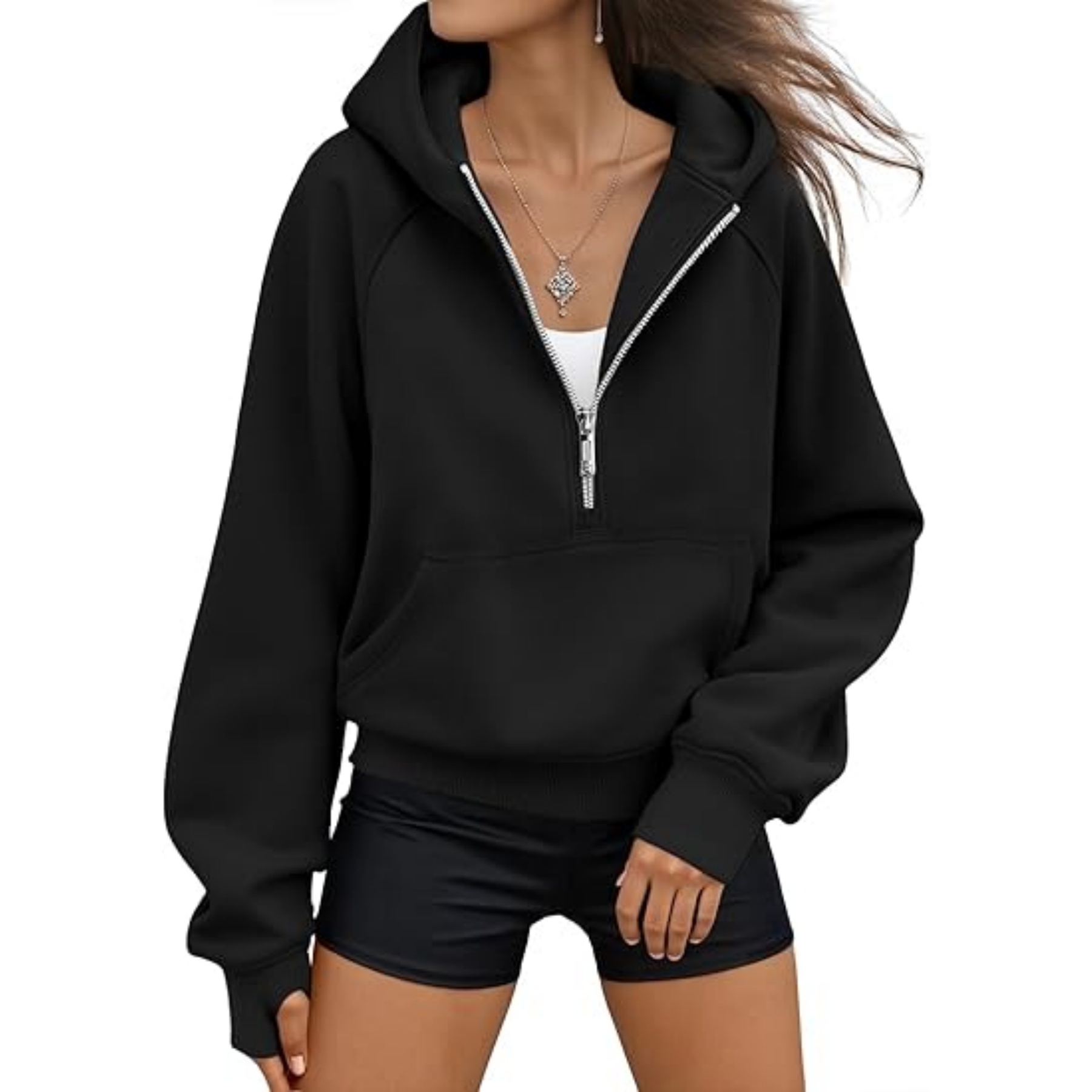 Womens Fleece Hoodie 14
