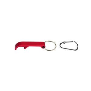 Handy Aluminum Bottle Opener With Carabiner And Key Ring 15