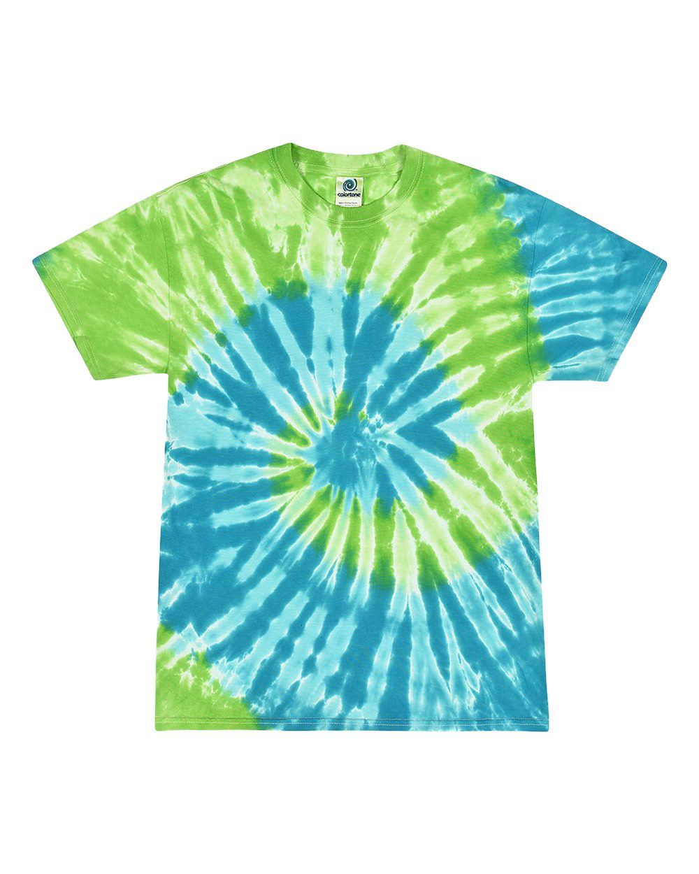 Youth Multi-Color Tie-Dyed T-Shirt - 1000Y 127