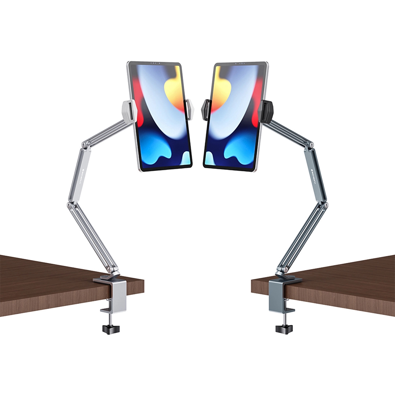 2in1 Tablet Holder for Desk Bed Cabinet 9