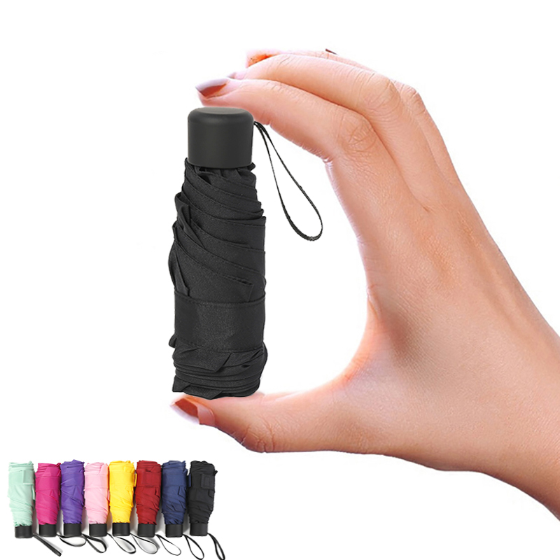 Folding Travel Umbrella With Eva Case 3