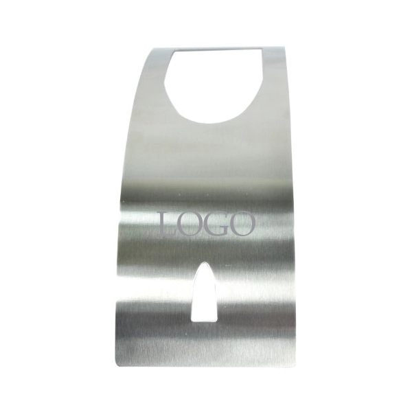 Stainless Steel Wine Bottle Holder, custom kitchen gadget with logo imprint 7
