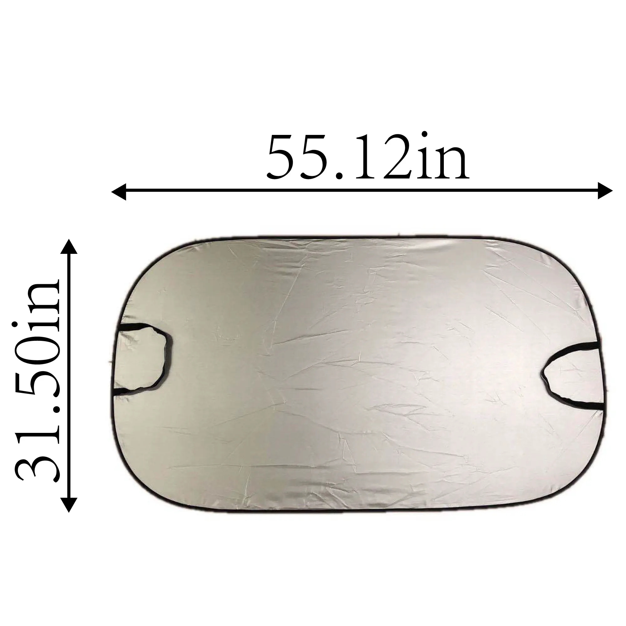Silver Plaste Car Sunshade With Sun Protection 2