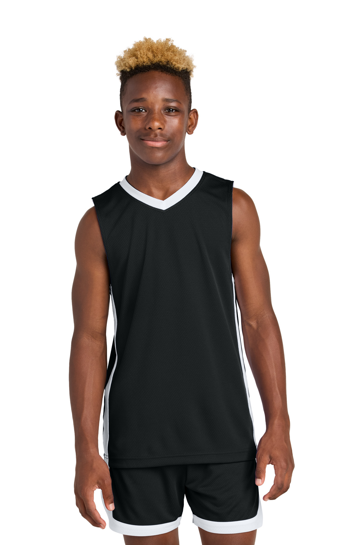 Sport-Tek Youth Rival Basketball Rev Jersey YST900 10
