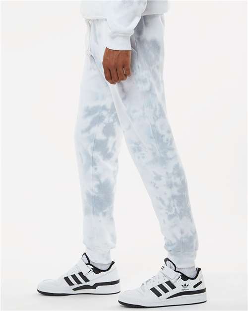 Unisex Tie-Dyed Fleece Joggers - 8884 32