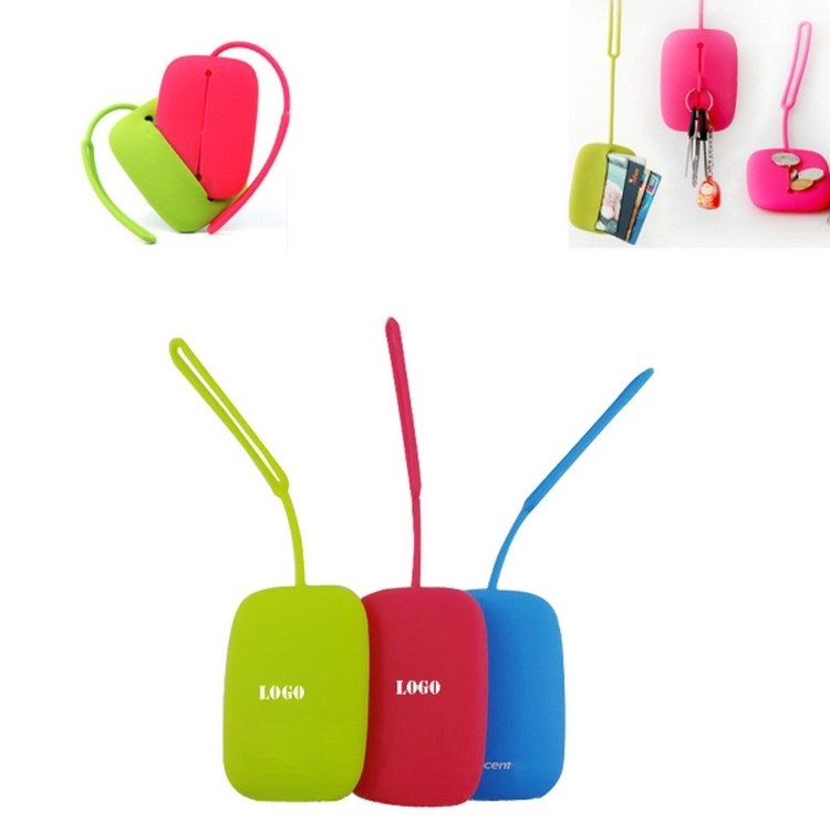 Colourful Fashion Silicone Key Case Card Case 1