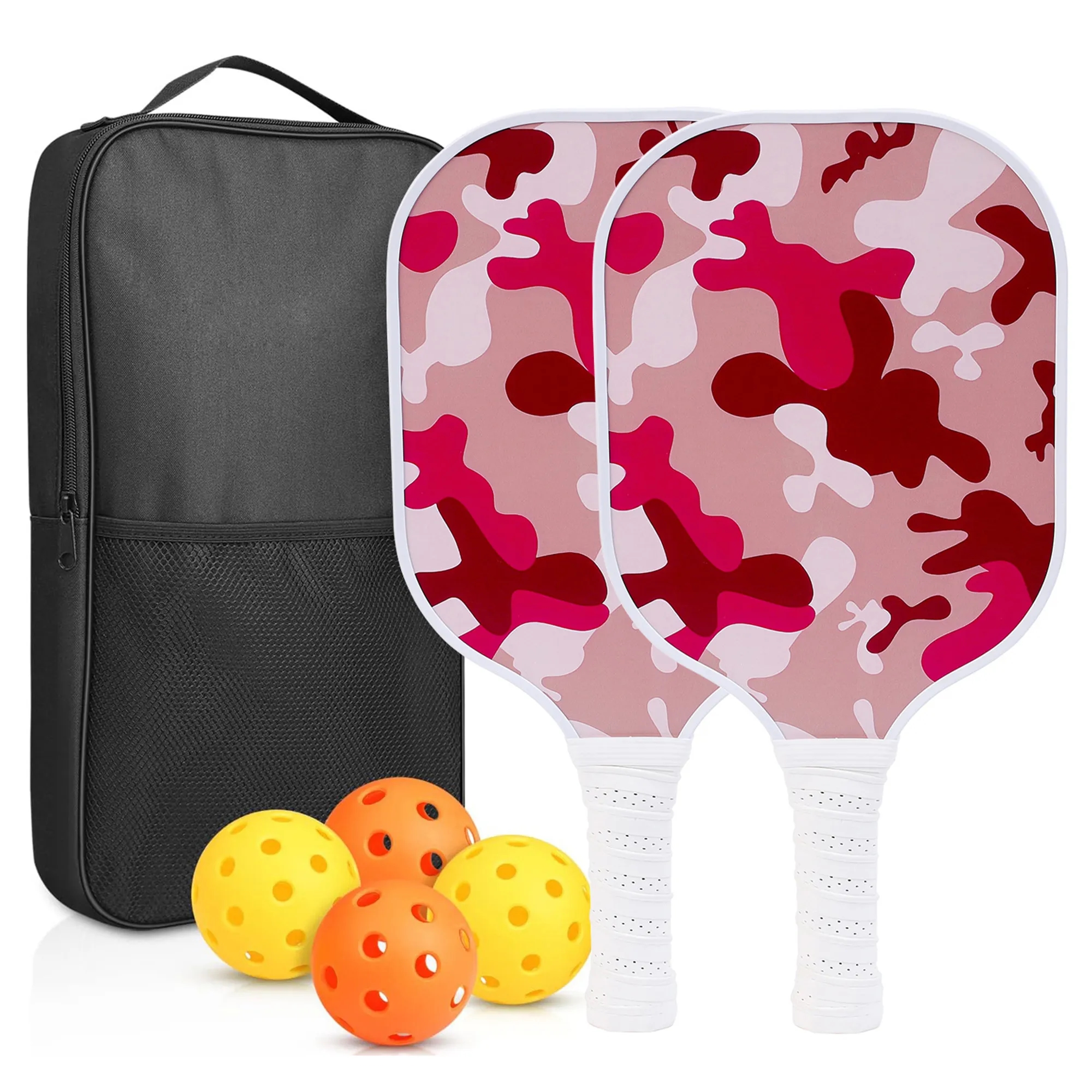 Portable Carry Bag Pickleball Paddles Set 8