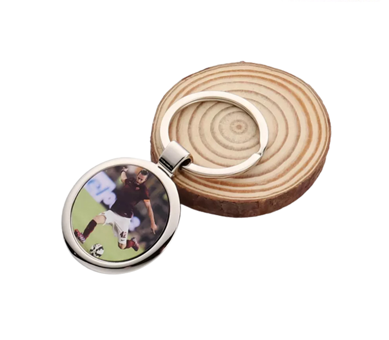 Round Metal Keychain 5