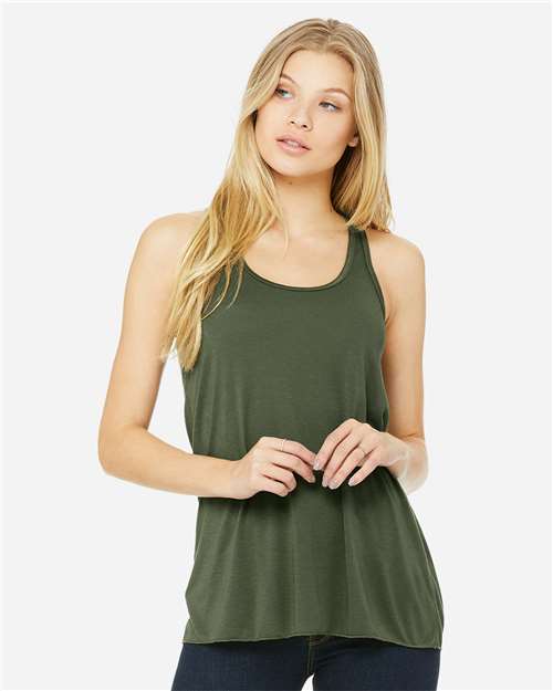 Women's Flowy Racerback Tank - 8800 186