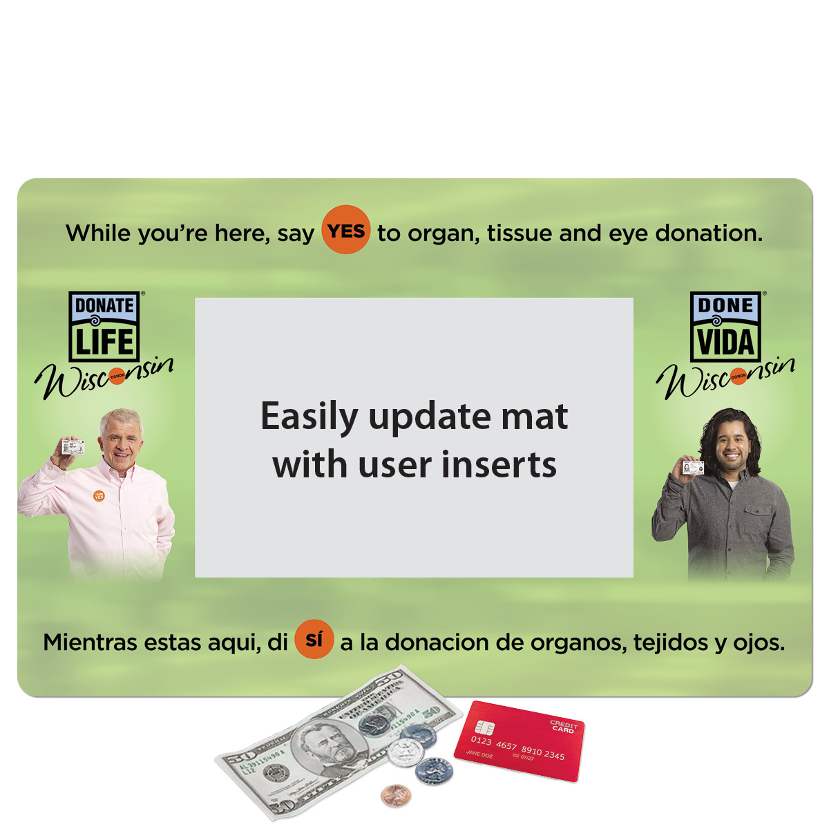 Frame-It Flex DuraTec Window Counter Mat-10"x15"x1/16"