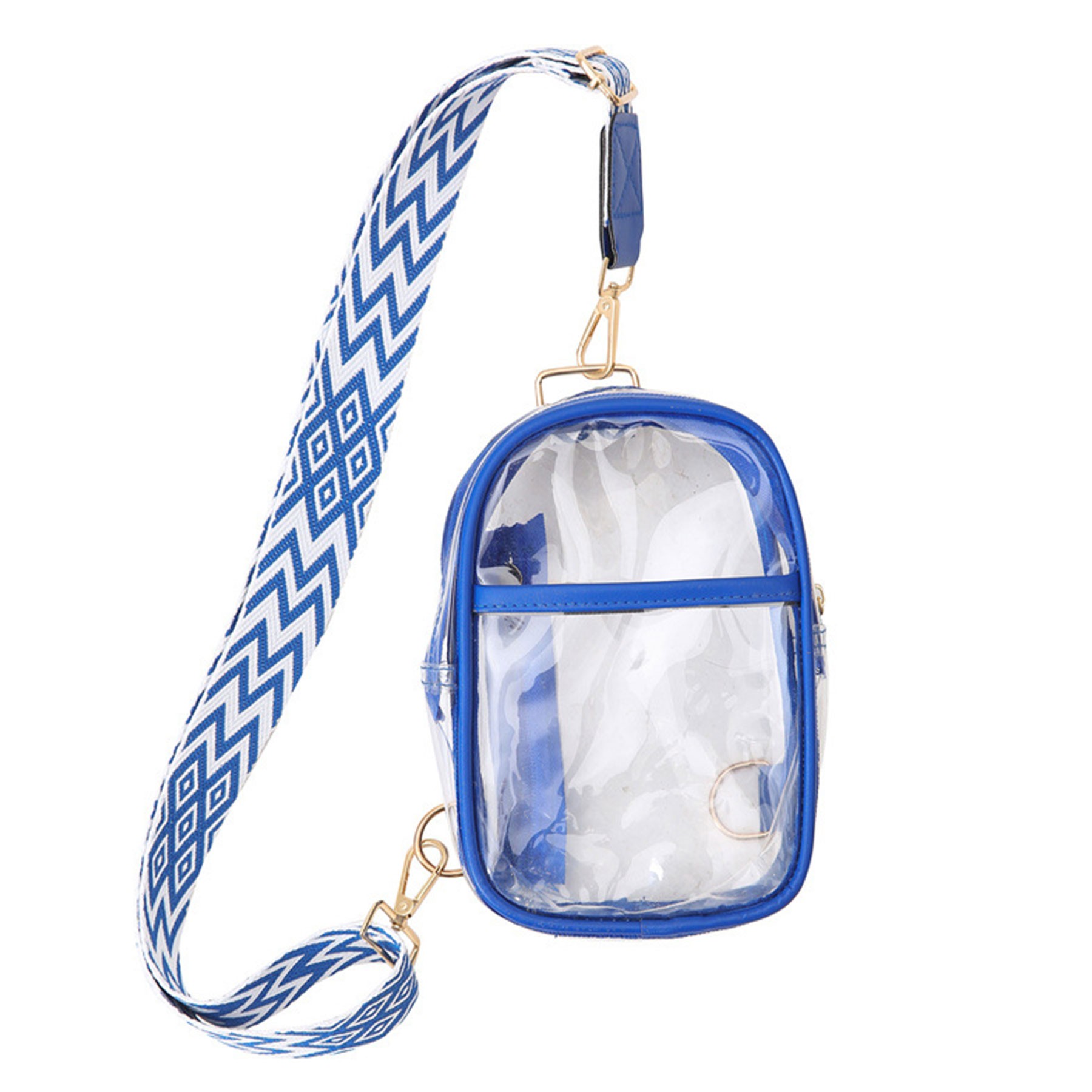 PVC Clear Sling Chest Bag 3