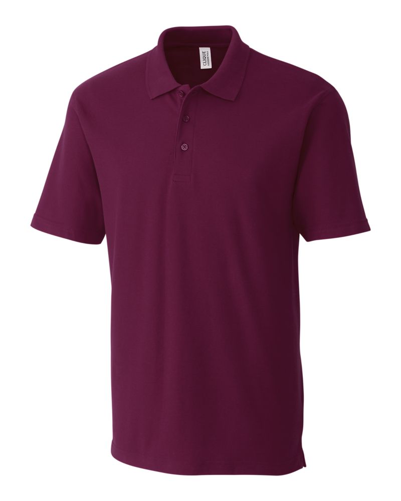 Clique Addison All Cotton Pique Mens Polo 20