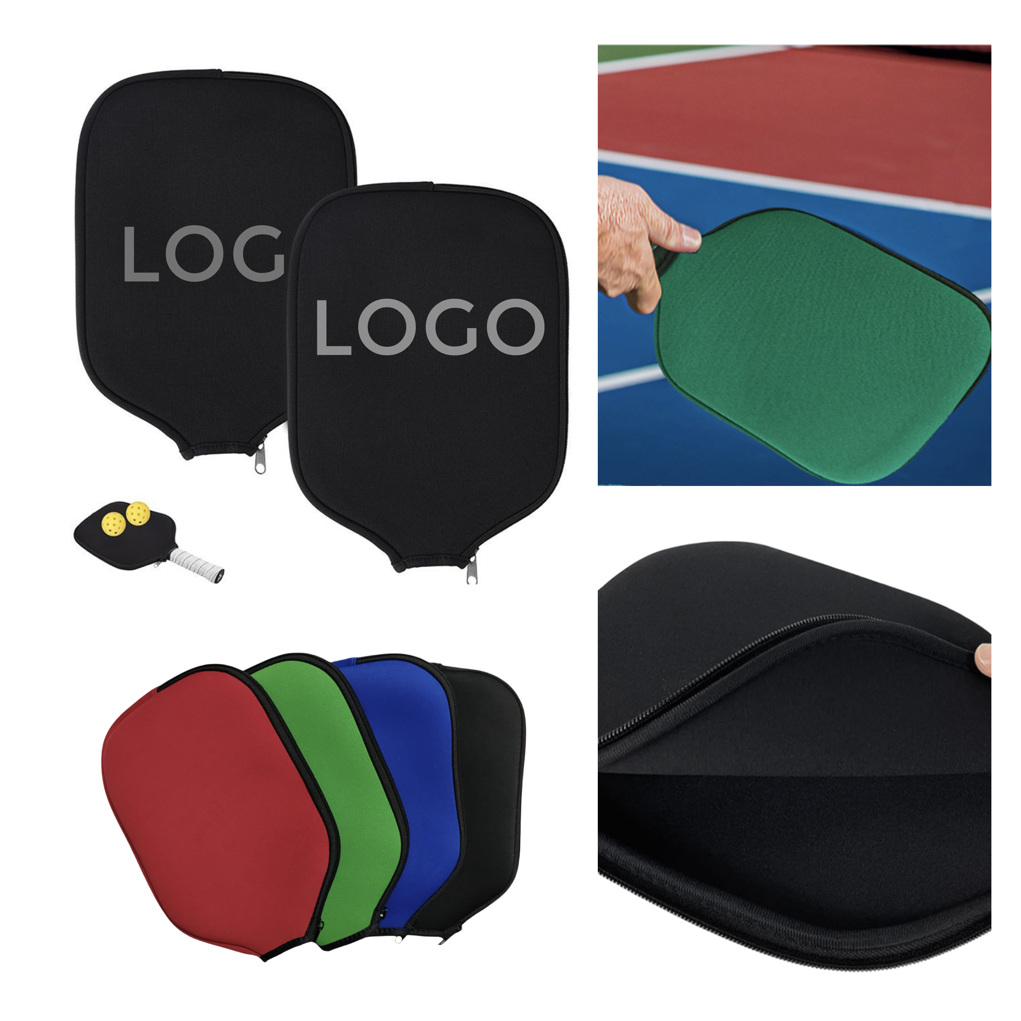 MOQ 10 PCS Durable Racket Protector 2