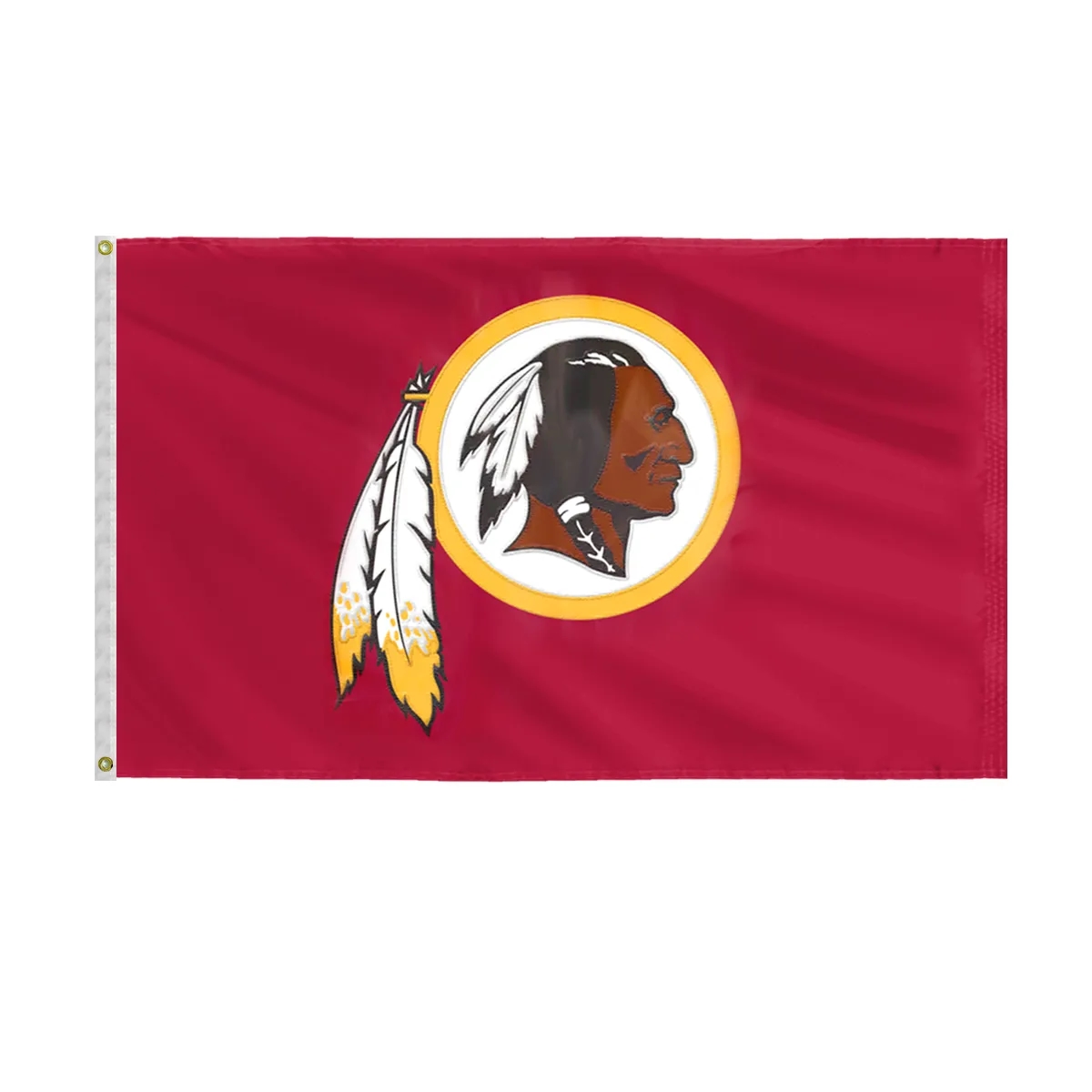 Applique & Embroidered Flag 3' x 5' Nylon 5