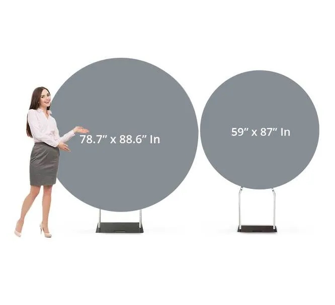 Round Shaped Backdrop (6.5ft) 3