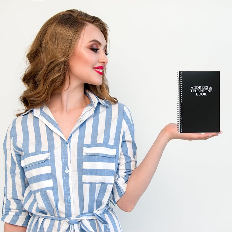 Telephone Address Book with Tabs 2