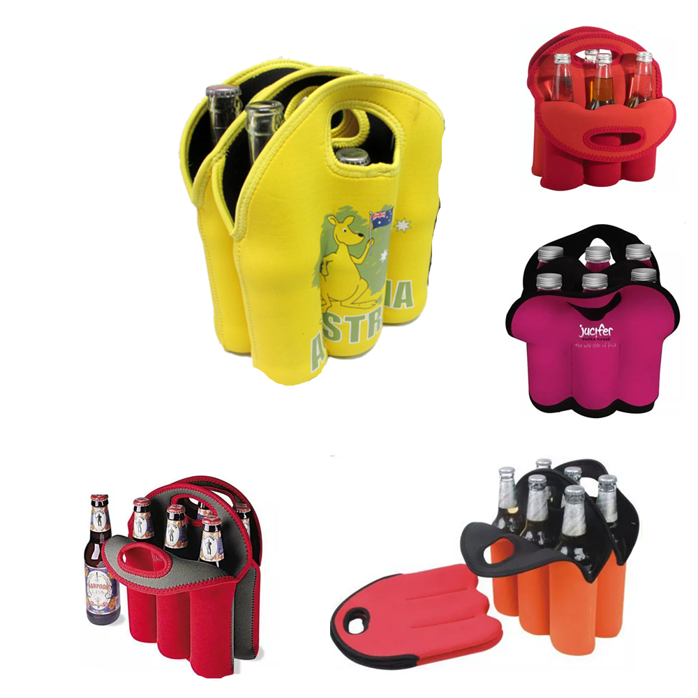 Neoprene 6 Pack Beer Bottle Carrier 3