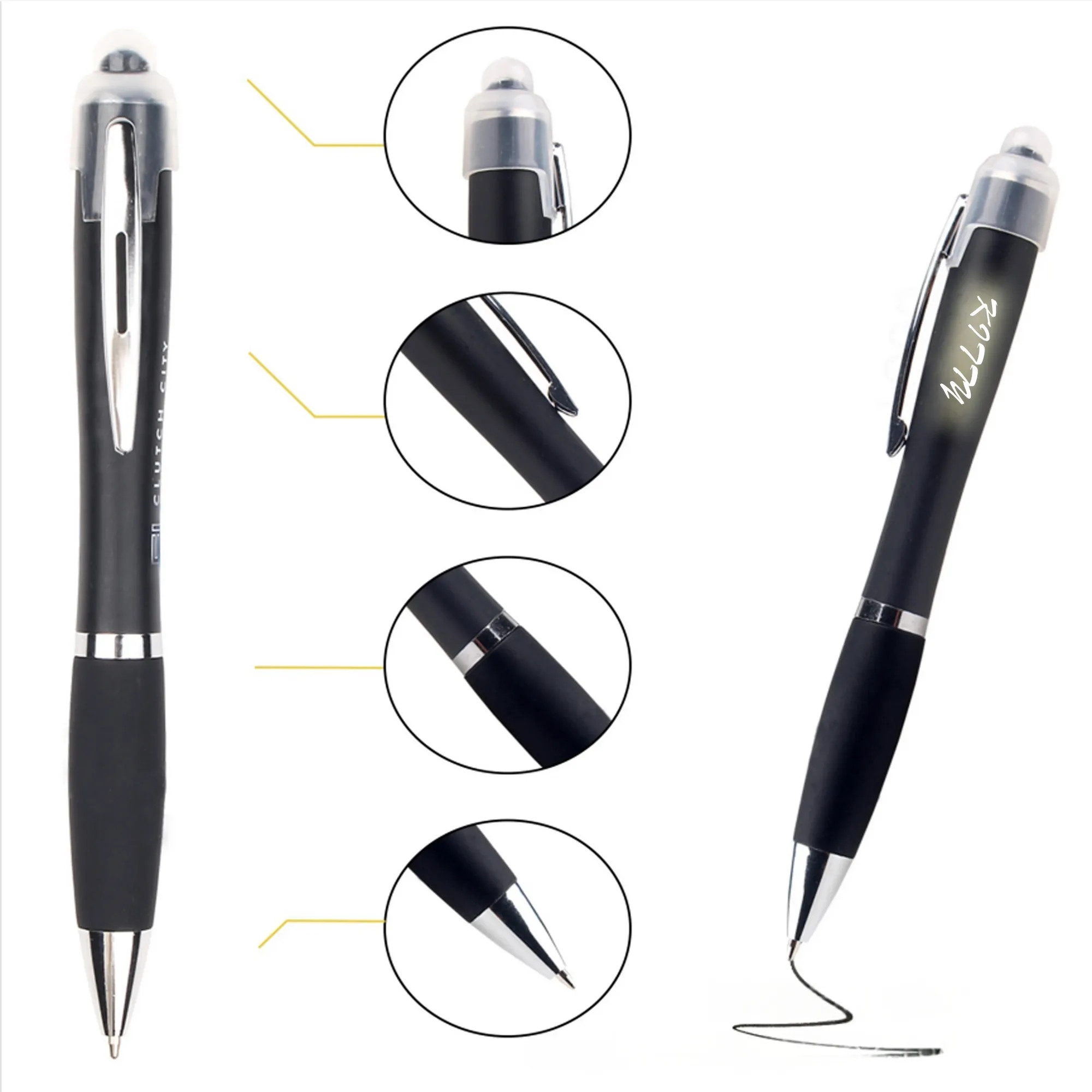 Light-Up Logo Stylus Pen 3 In 1 6